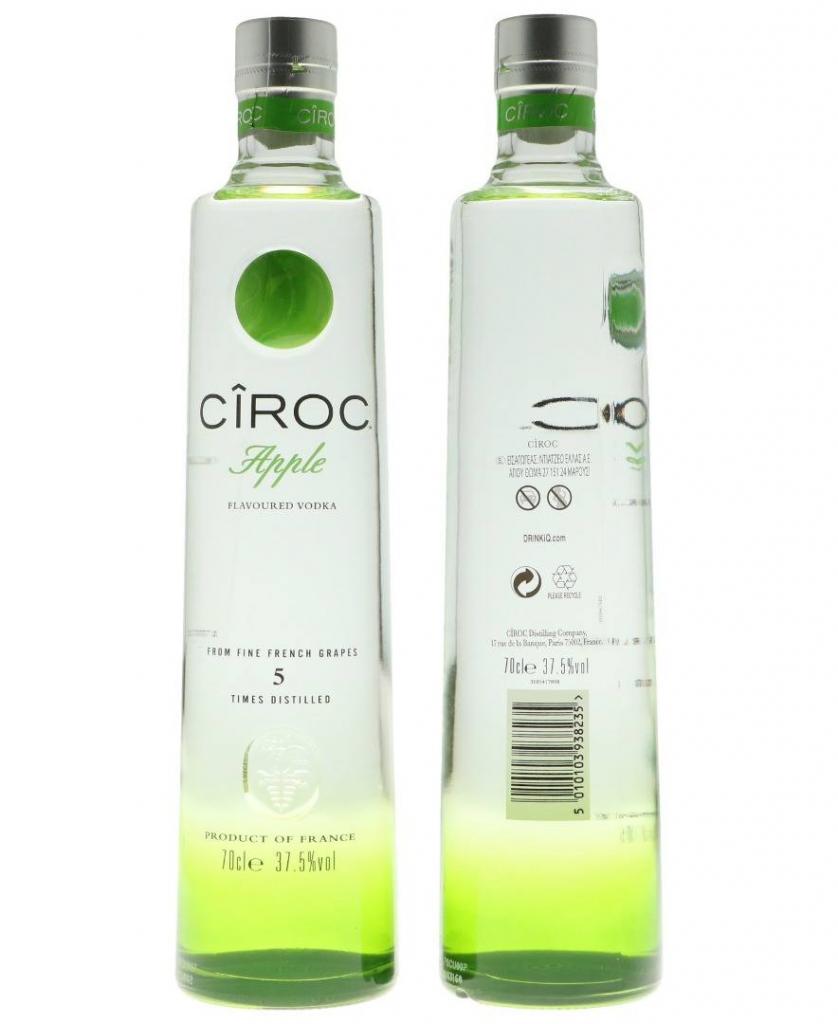 Ciroc Apple Carton De 6 Bt 70cl 37.5° 120,00€