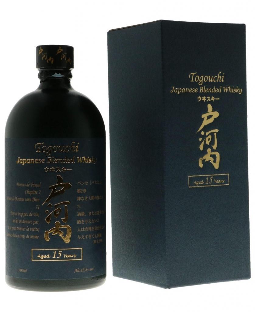 Togouchi Japanese 15 Y Whisky 70cl 43.8 % vol 105,00€