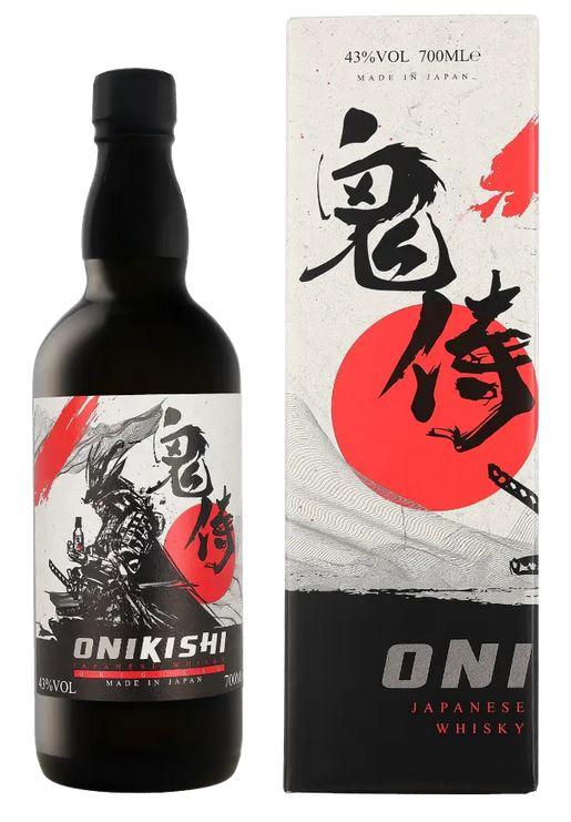 Onikishi Blended Whisky + Gb 70cl 43 % vol 29,95€