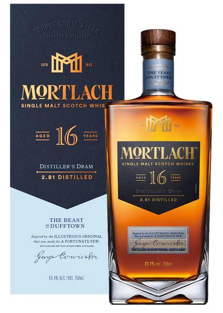 Mortlach 16 Years Old Single Malt + Gb 70cl 43.4 % vol 94,95€