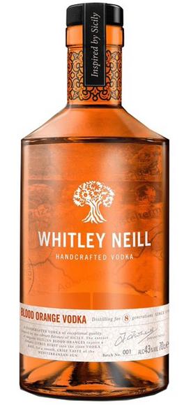 Whitley Neill Vodka Blood Orange 70cl 43 % vol 23,45€