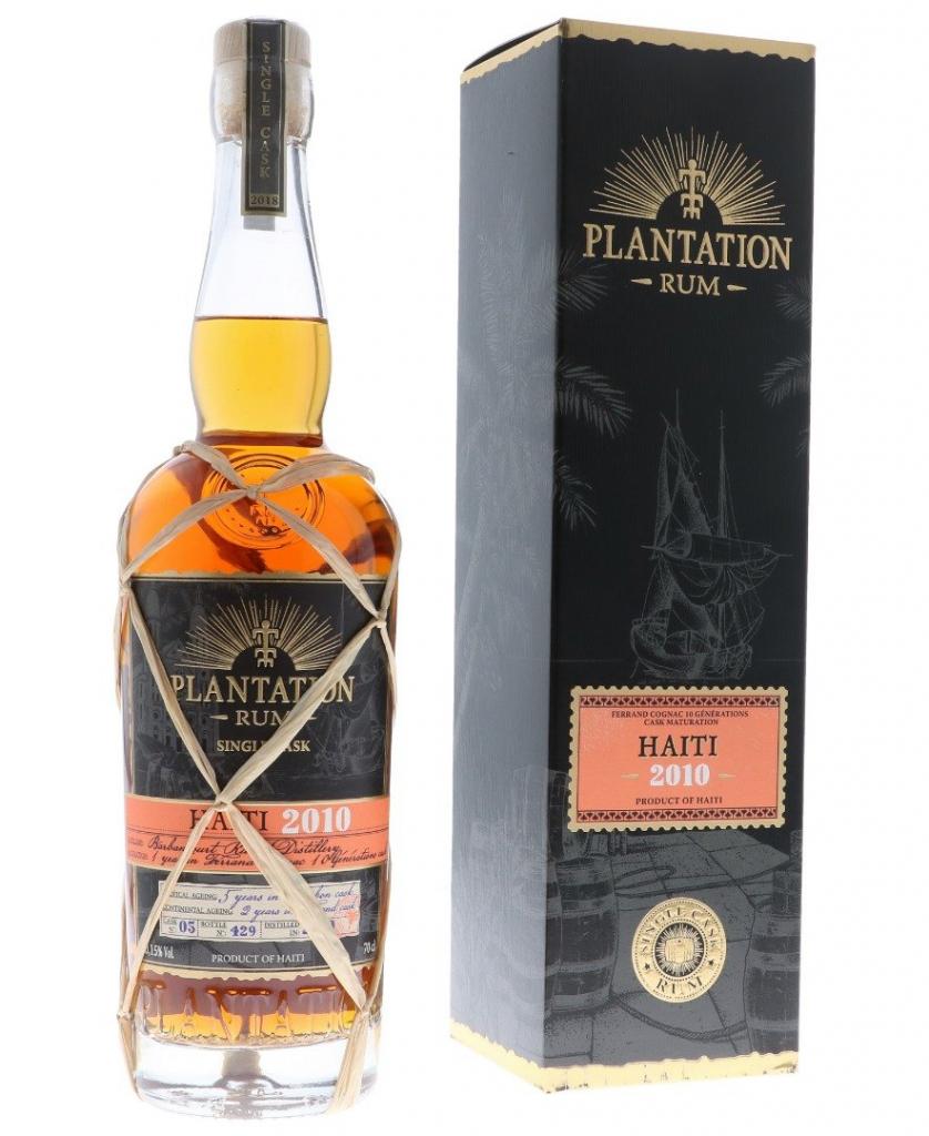 Plantation Rum Haiti 2010 + Gb 70cl 40.15 % vol 49,50€