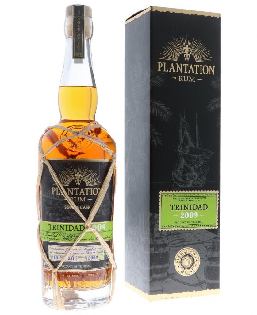 Plantation Rum Trinidad 2009 + Gb 70cl 42.4 % vol 52,30€