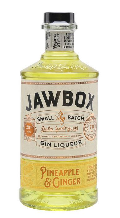 Jawbox Pineapple And Ginger Gin Liqueur 70cl 20 % vol 26,50€