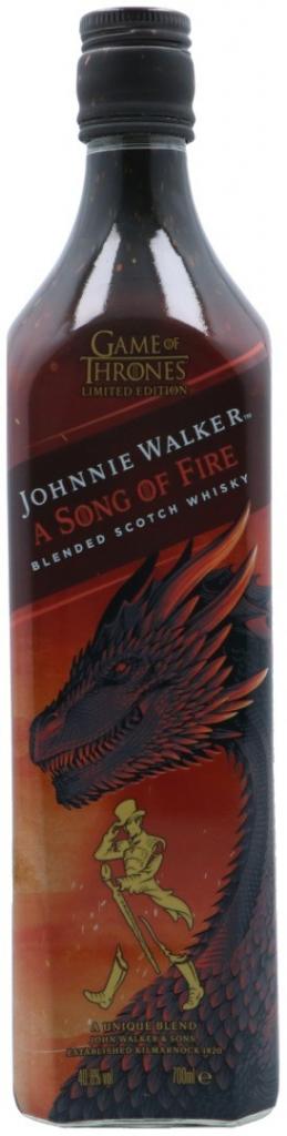 Johnnie Walker A Song Of Fire 70cl 40.8° 33,95€