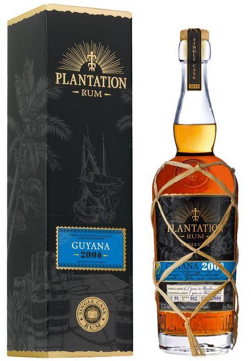 Plantation Rum Single Cask Guyana 2008 Pineau + Gb Vol 47.6 70cl 47.6 % vol 59,80€