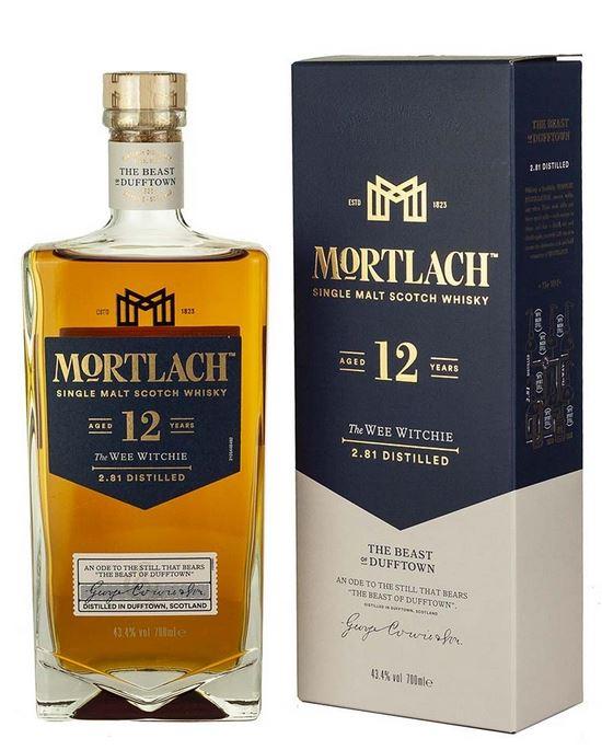 Mortlach 12 Years Old Single Malt + Gb 70cl 43.4 % vol 59,95€