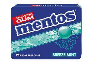 Mentos Gum Breeze Mint 17.5g 1,25€