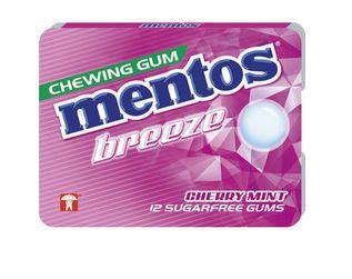 Mentos Gum Cherry Mint 17.5g 1,25€