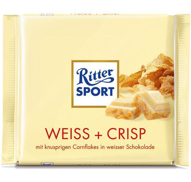 Rittersport Weiss + Crisp 100g 1,45€