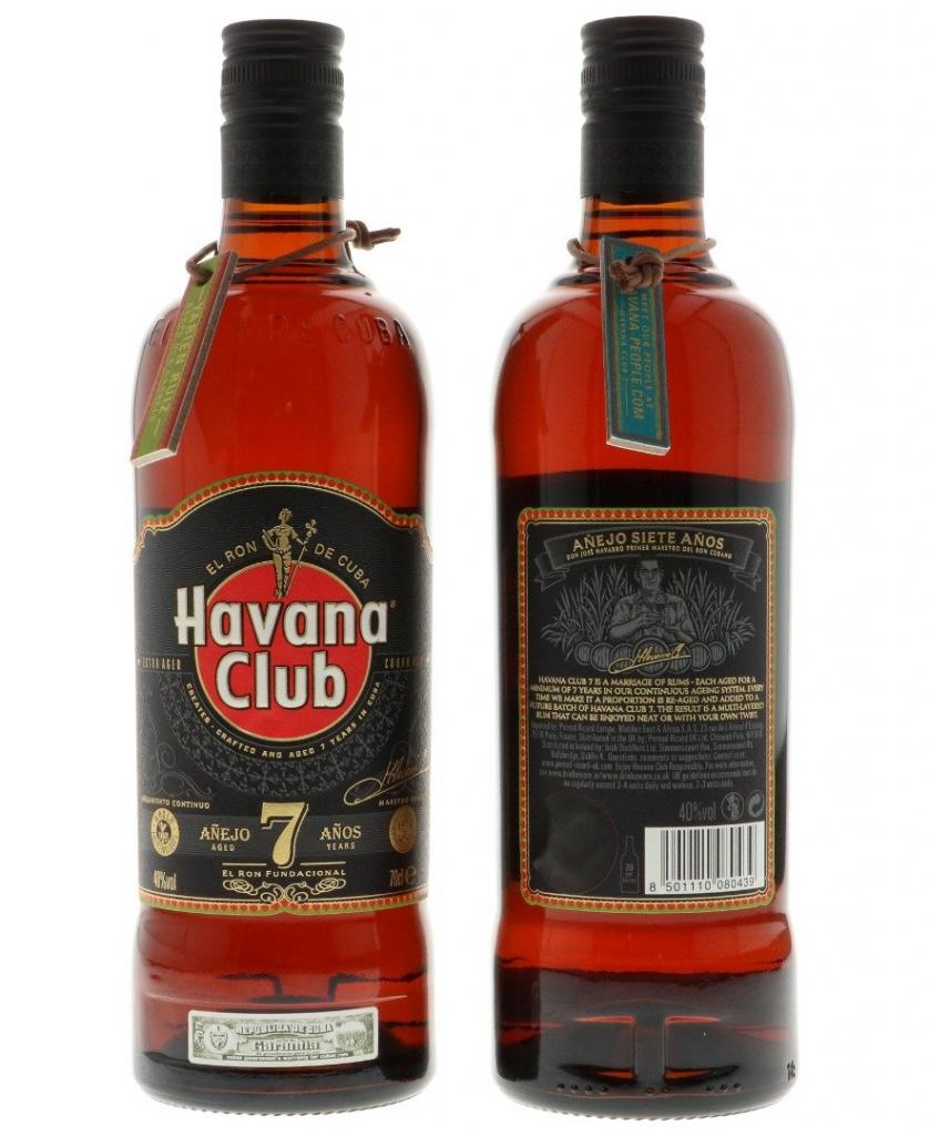 Havana Club Brown 7 Years Old 70cl 70cl 40 % vol 19,95€