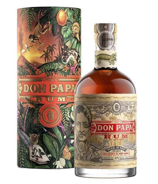 Don Papa Rum + Gb 70cl 40° 36,95€
