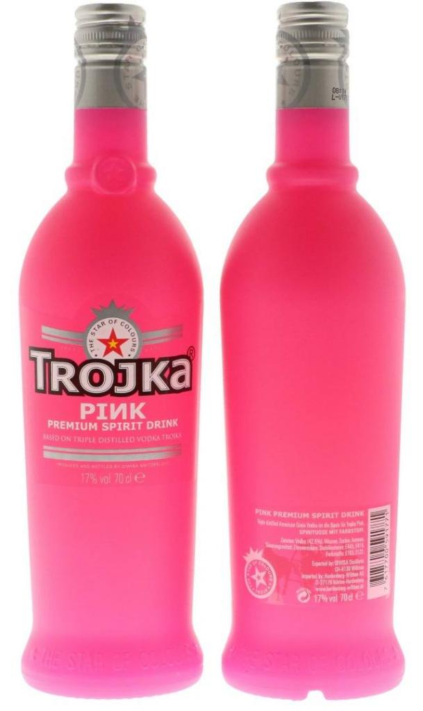 Trojka Pink 70cl 17° 10,95€