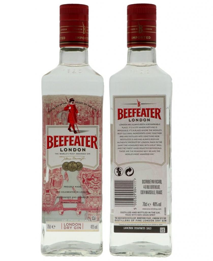 Beefeater 70cl 40 % vol 12,95€