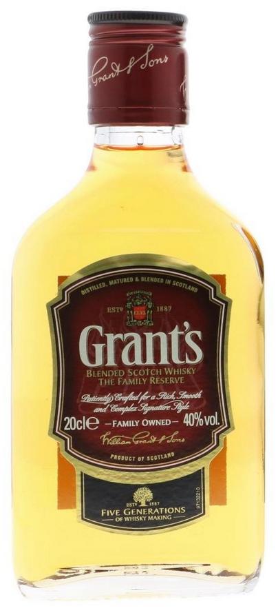 Grants Box 20cl 24x20cl 40° 68,40€