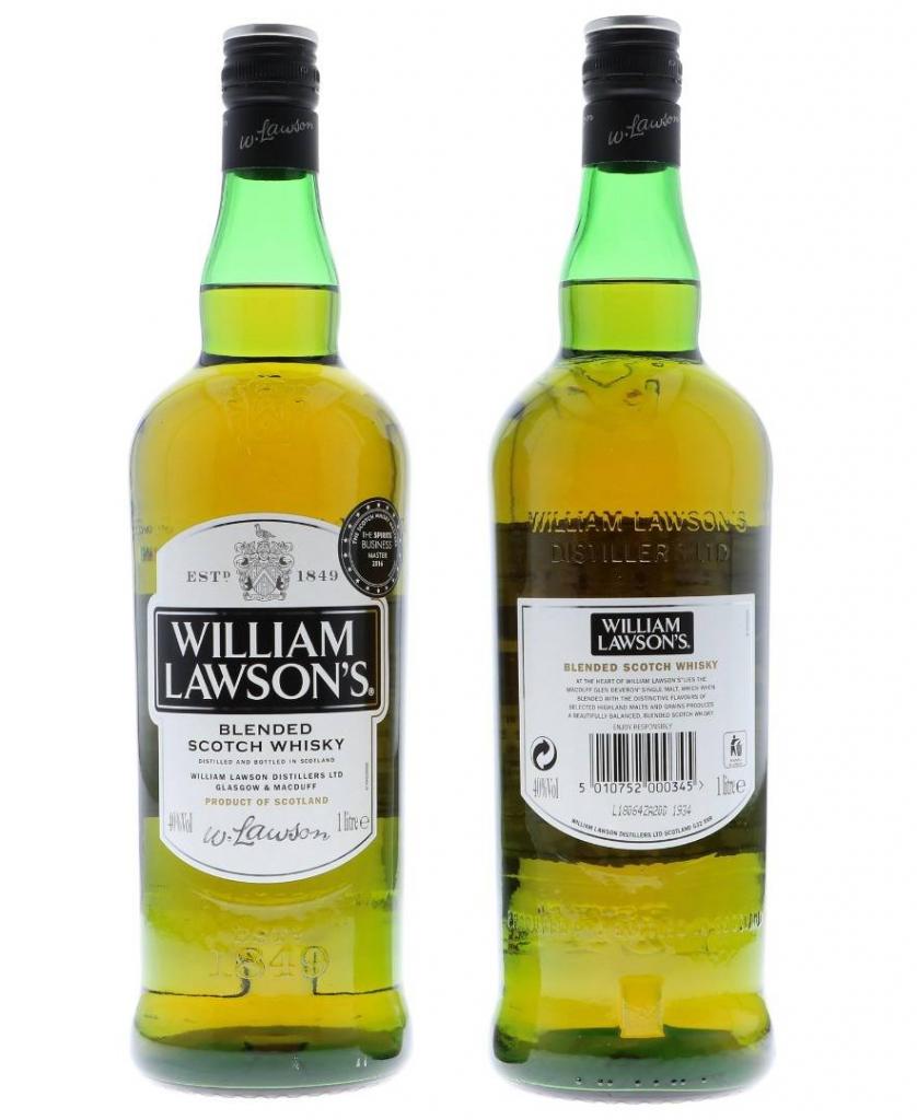 William Lawsons 100cl 40 % vol 14,35€