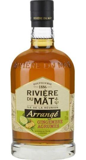 Rhum Arrangé Gingembre Agrume Riviere Du Mat 70cl 35 % vol 13,95€