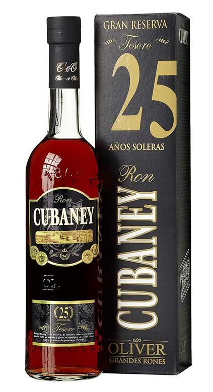 Cubaney Tesoro AÃ±os 25 Solera + Gb 70cl 38 % vol 45,90€