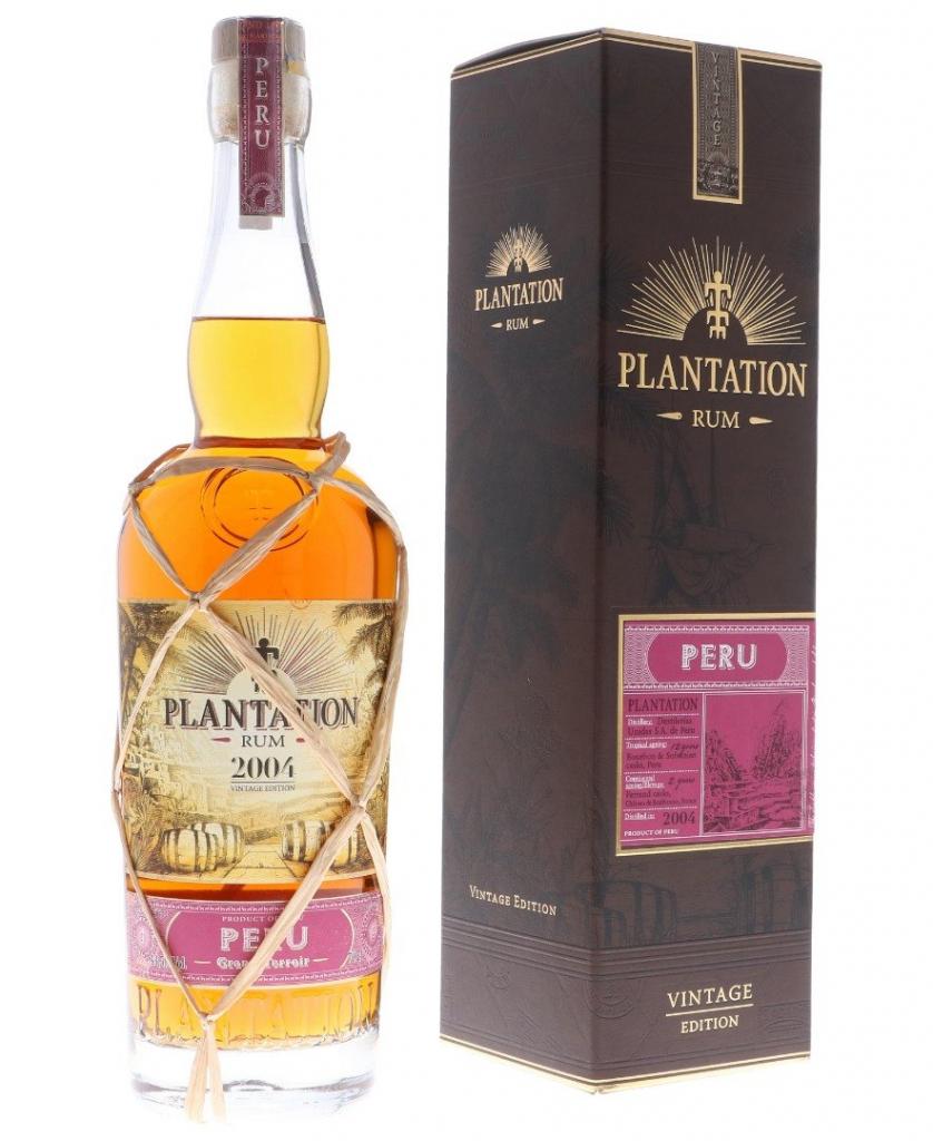 Plantation Rum Peru 2004 Vintage Edition + Gb 70cl 43.5 % vol 42,50€