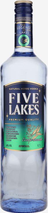 Five Lakes Vodka 70cl 40 % vol 9,95€