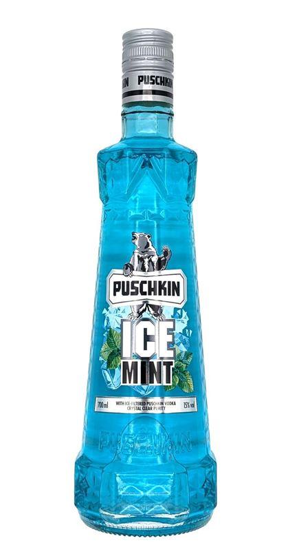 Puschkin Ice Mint 70cl 15 % vol 6,75€