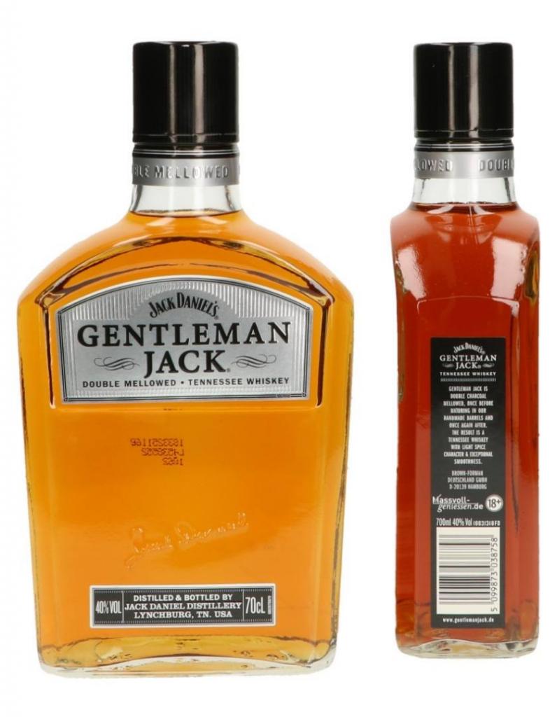 Jack Daniels Gentleman Jack 70cl 40 % vol 25,95€