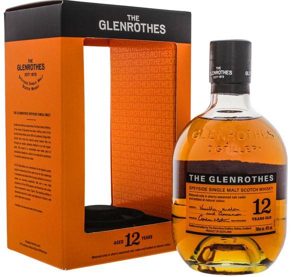 Glenrothes Select 12years Old Speyside Single Malt 70cl 40 % vol 42,50€