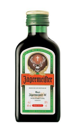 Jägermeister 4cl 35 % vol 1,80€