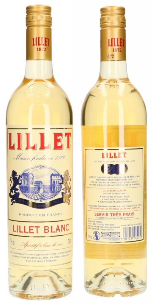 Lillet Blanc 75cl 17° 8,99€