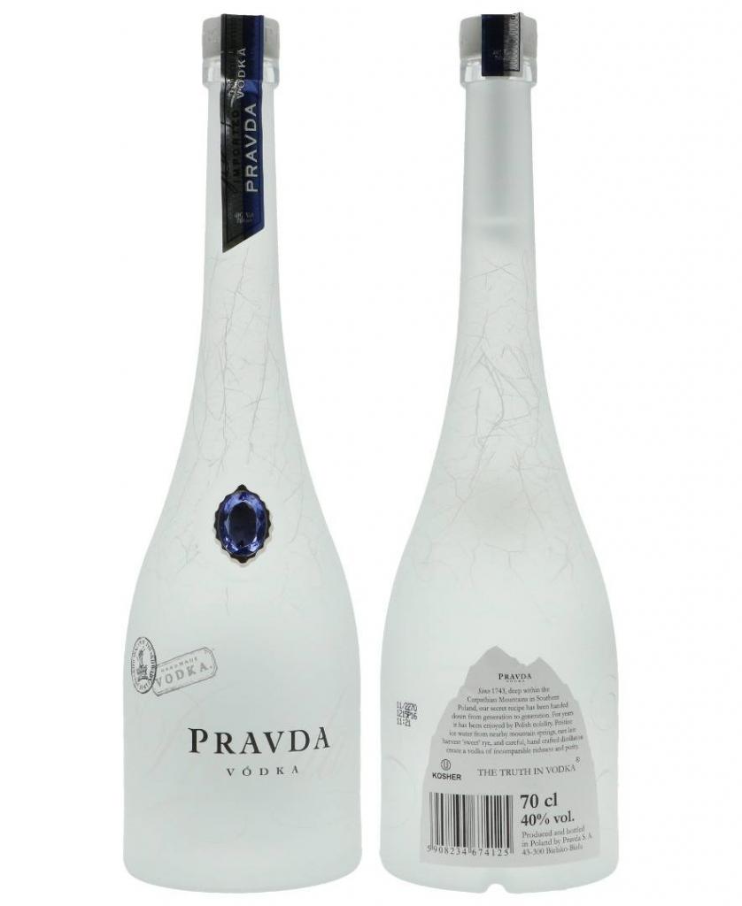 Pravda Vodka Swarovski Edition 70cl 40 % vol 16,95€