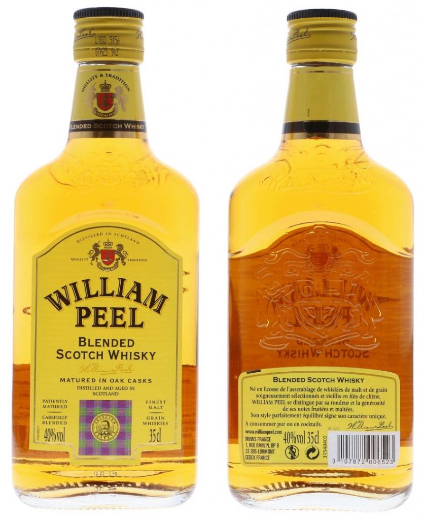 William Peel 35cl 40 % vol 4,19€